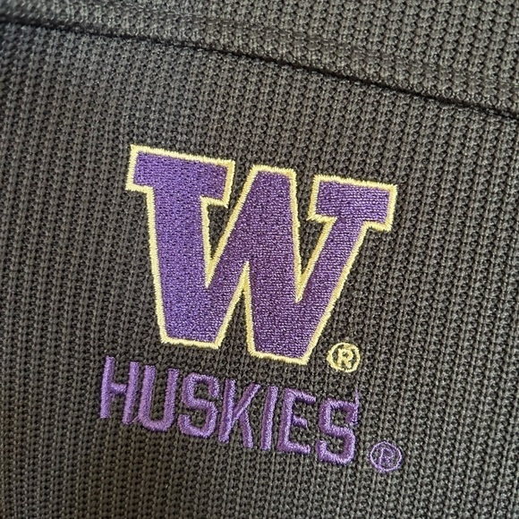 Colosseum Washington Huskies men zip Up Jacket size large - Picture 8 of 13